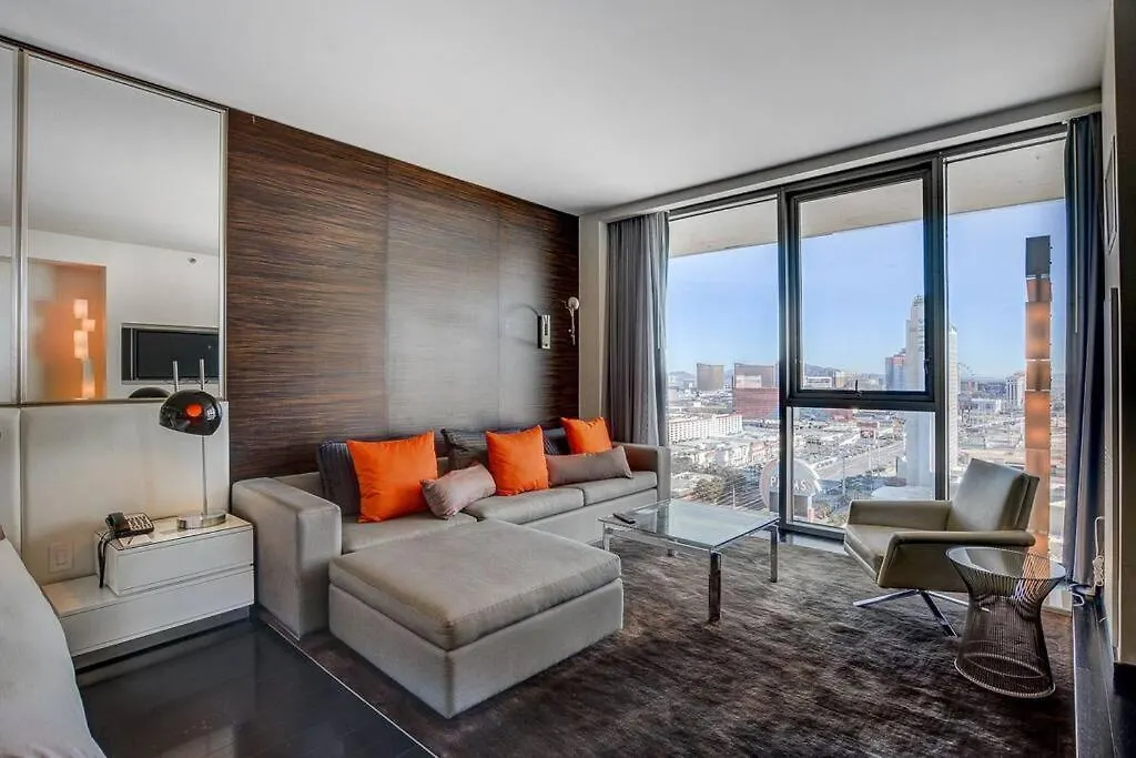 شقة لاس فيغاس Strip View Luxury Studio No Resort Fee Palms Place