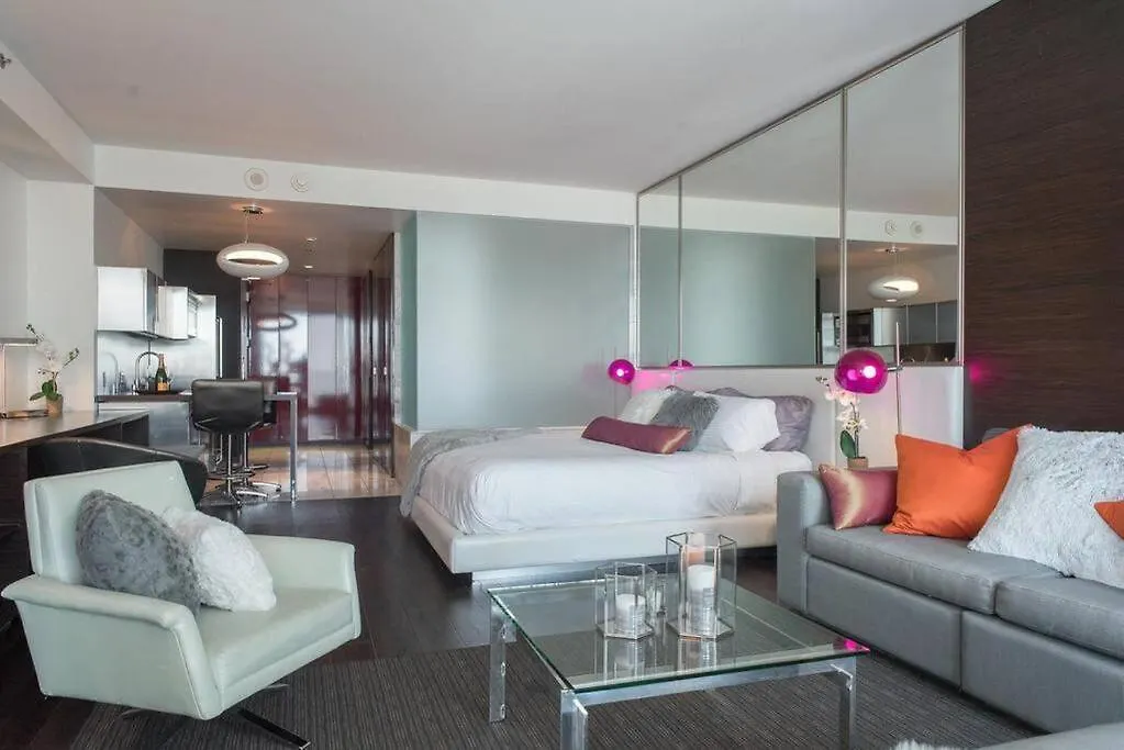لاس فيغاس Strip View Luxury Studio No Resort Fee Palms Place لاس فيغاس